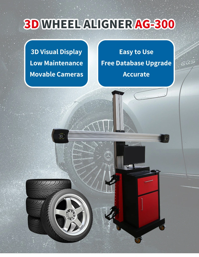 Custom CE Certificated Garage Motor Vehicle Wheel Alignment Machinery Auto Diagnostic Tool