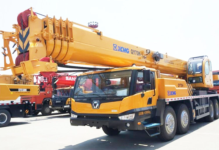 70ton Construction Engine Hydraulic Truck Mobile Crane