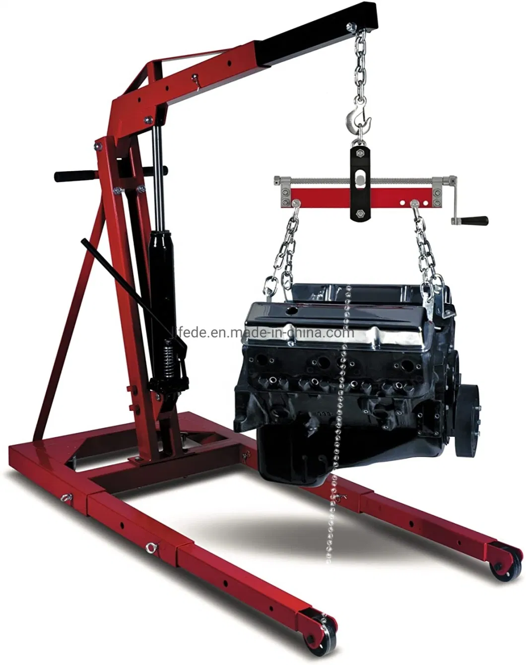 Adjustable Engine Load Leveler Cranking Engine Hoist Leveler Sling with Hook for Shop Crane