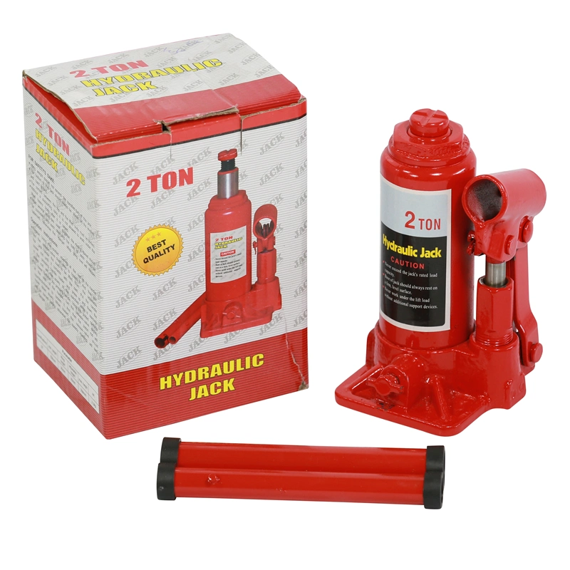 Car Repair Tool Hydraulic Bottle Jack Without Safety 2 Ton