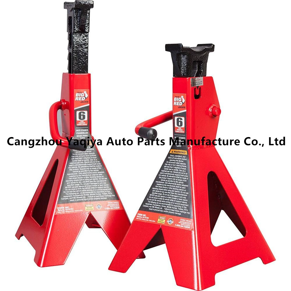 America Standard Basics Steel Car Jack Stands 2t Pair Easy Action Ratchet Type Axle Stand