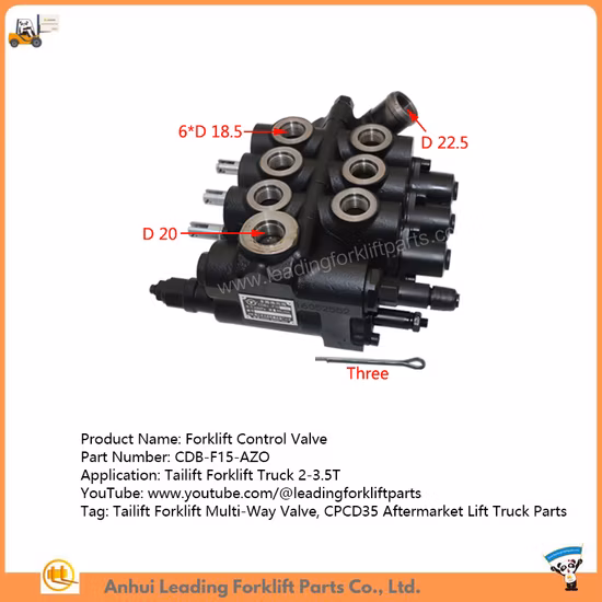 Multi Way Valve Hydraulic Valve