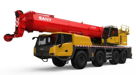 Efficient Operation and Stronger Performance 50t Lifting Capacity Max. Engine Power 250/2100 Kw/Rpm Max. Travel Speed 90km/H Truck Crane Sale Good Deal 