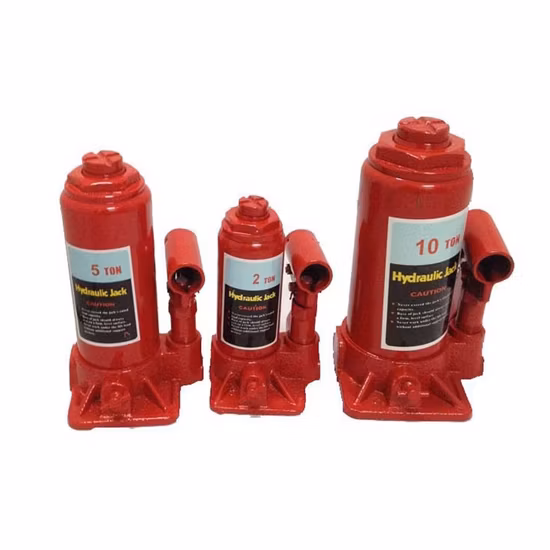 Car Repair Tool Hydraulic Bottle Jack Without Safety 2 Ton
