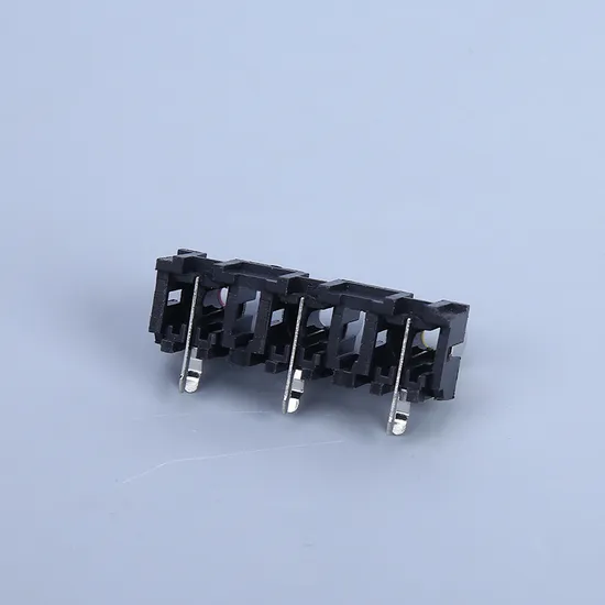 Three Holes RCA Socket with Silvering in Black 