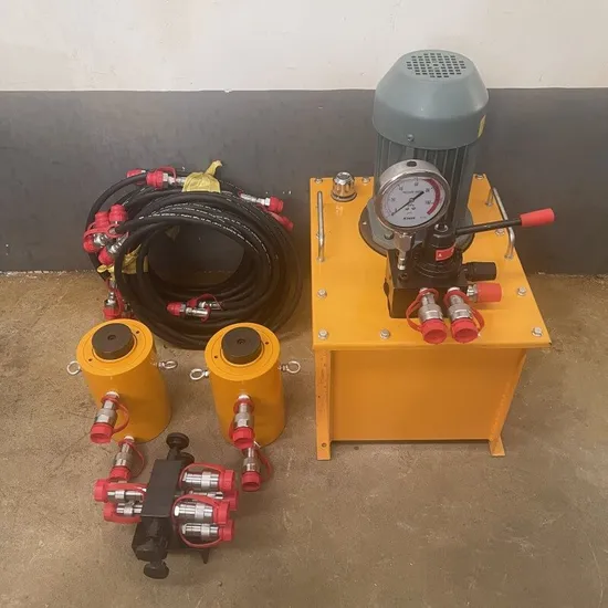 Double Acting High Tonnage Electric ton Hydraulic Jack Price 