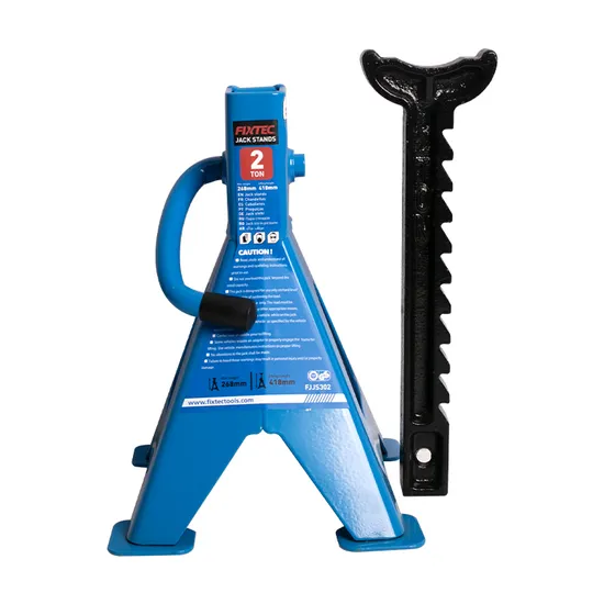 Fixtec Heavy Duty 2ton/3ton 2 Pack Double Pin Car Jack Stand Motorcycle 