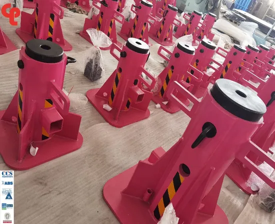 RAM Lifting Single Double Hydraulic Cylinder 25t 50t 100t 200t Height Adjustable Jack Stand 