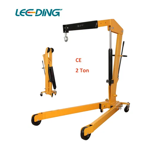 2t Low Profile Engine Hoist, Shop Crane, Hydraulic Equipment 
