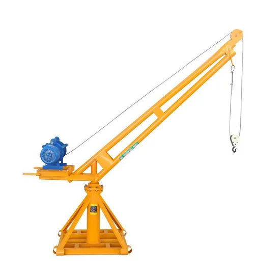 360 Degrees Rotate 300kg 500kg 1000kg Small Outdoor Use Mini Engine Crane Monkey Lift Crane for Build 