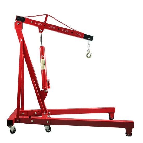 Factory Direct 2t Fixed Shop Engine Crane 