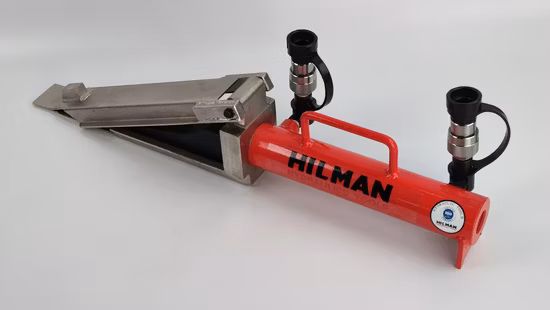 40 Ton High Strength High Precision Double Acting Wear Resistant Hydraulic Wedge Jack 